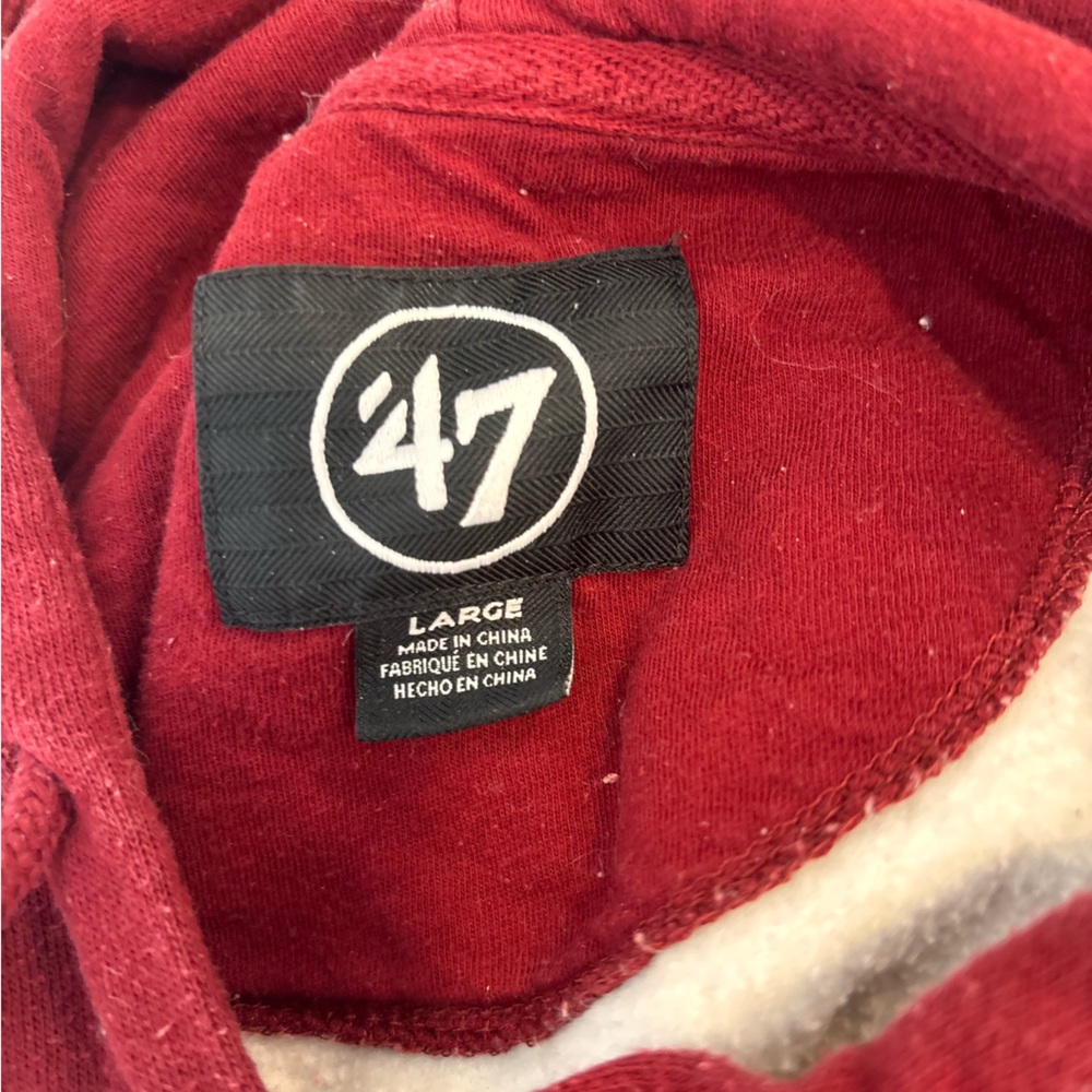 Philadelphia Phillies Trifecta '47 Shortstop Pullover Hoodie size large - Picture 6 of 7